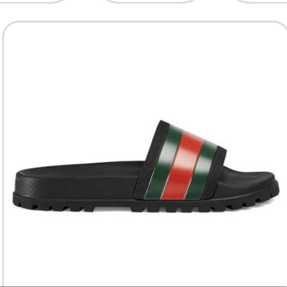 Men Gucci slides authentic